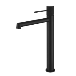 Mitigeur lavabo haut noir mat + vidage Drakar - OTTOFOND