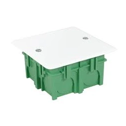 Boite d'encastrement maçon 75 x 75 x 40mm vert - DEBFLEX