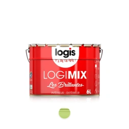 Peinture de finition intérieur et extérieur LOGIMIX blanc 6L - LOGIS