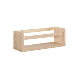 Étagère en bois massif durable 80 x 15 x 15cm - MOTTEZ