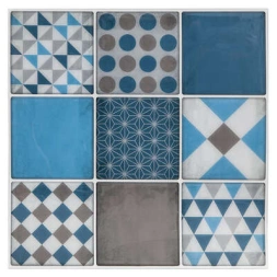 Adhésif sticker carreau 9 carreaux 2 pièces - ATMOSPHERA
