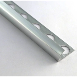 Baguette carrelage aluminium brillo 12.5mm Longueur 2.50m