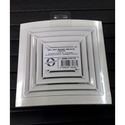 Grille de ventilation ABS mixte 125mm