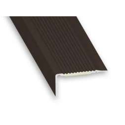 Nez de marche aluminium bronze 45 x 23mm long 1m - CQFD