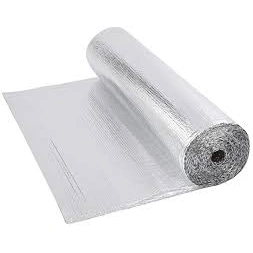 Ecran sous toiture aluminium ép 8mm 1.25 x 24m résistance feu