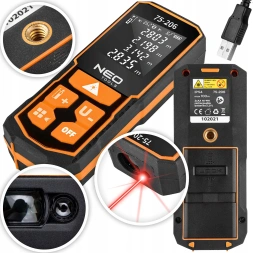 Télémètre laser portée de 100m IP54