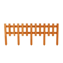 Bordure de jardin en bois naturel 60 x 25cm - MON JARDIN