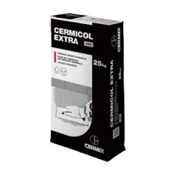 Mortier colle Cermicol Extra gris sac de 25kg - CERMIX