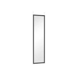 Miroir suspendu de porte Bea 30 x 120cm noir