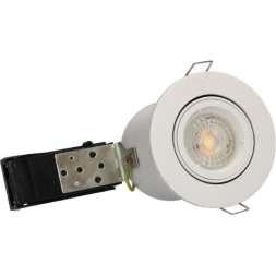 Spot encastré Birdy orientable 5W GU10 blanc - ARLUX