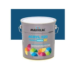 Peinture finition Acryl 320 mat bleu nuit 2,5L - MAUVILAC