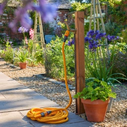 Tuyau d'arrosage extensible avec pistolet 15 m - HOZELOCK