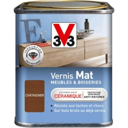 Vernis mat chataigne 0.25 l - V33