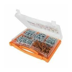 Vis pour trous dissimulés coffret 675 pièces - SILVERLINE