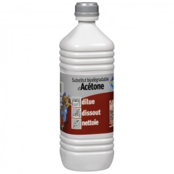 Substitut acétone 1L biodégradable - MIEUXA