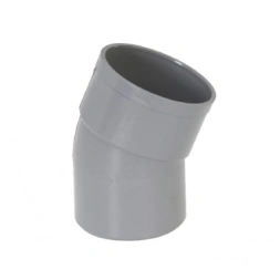Coude d'évacuation 22° mâle - femelle Ø 100 mm