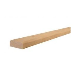 Echarpe à volet sapin du Nord blanc  27.5 x 68mm long 2m40