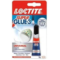 Colle instantanée Superglue Power Flex 3gr - LOCTITE