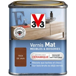 Vernis mat teck de java 0.25 l - V33