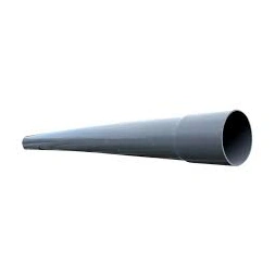 Tube d'évacuation PVC Ø  80mm - long 2m