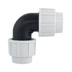 Coude égal compression PEHD 40 x 40mm 90° - INTERPLAST