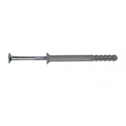 Cheville à frapper 5 x 40mm nylon / acier zingué - 100 pièces - SWG