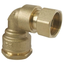 Raccord laiton coudé SUMO pour tube PE Ø25 mm - SOMATHERM