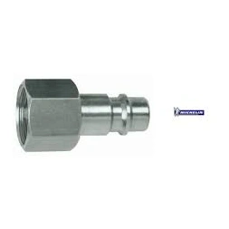Insert cannelé rapide pour tuyau 8 x 13mm pour compresseur - MICHELIN