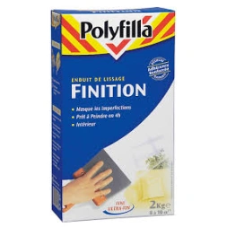 Enduit lissage finition poudre 2kg - POLYFILLA