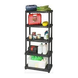 Étagère 5 tablettes océano-5  Dim 188 x 80 x 30cm - JP OUTILLAGE