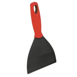 Spatule à colle polyamide 12 cm dents fines triangulaires 3 x 2.6mm - NESPOLI