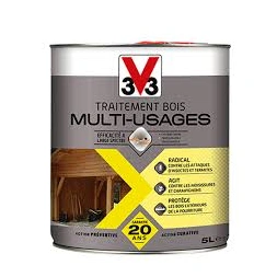 Traitement bois multi usages 1L - V33