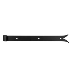 Penture queue carpe 14 x 600mm noir - CQFD