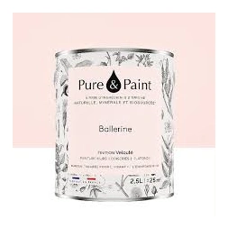 Peinture végétale velouté ballerine 2.5L