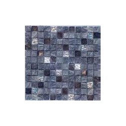 Mosaique Malla Urales Negro sur filet 30 x  30cm