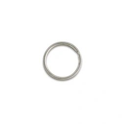 Anneau brisé acier nickelé Øint.12mm 15 pièces - CHAPUIS