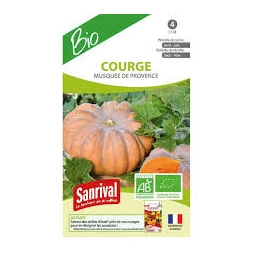 Graine de Courge musquée de provence bio - SANRIVAL