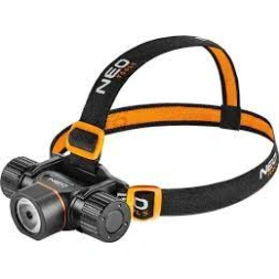 Lampe frontale rechargeable par USB/pile 2000 lm - NEO TOOLS