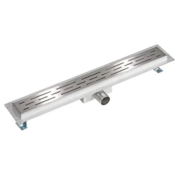 Caniveau de douche inox complet T3. G01 800mm