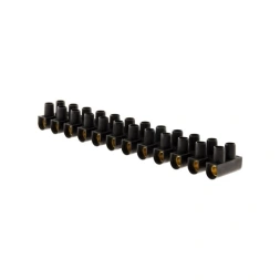 Barrette domino 25mm noire - - LEGRAND