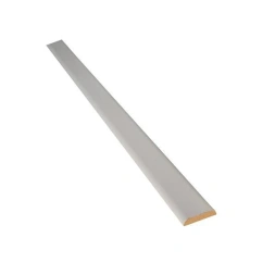 Chant plat MDF blanc 9 x 38mm - 2.40m - CBE