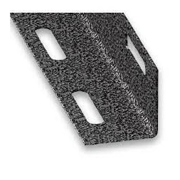 Cornière perforée PAF gris mat 27 x 27mm long 1m- CQFD