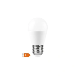 Ampoule LED sphérique 8,5W E27 6000K - GSC