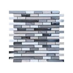 Mosaique Malla Osaka Gris 30x30 cm (filet)