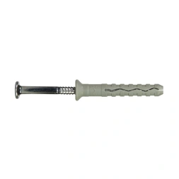 Cheville à frapper 6 x 40mm nylon / acier zingué - 200 pièces - PERCOL