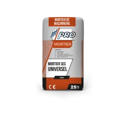 Mortier à maçonner M7.5 sac de 25KG