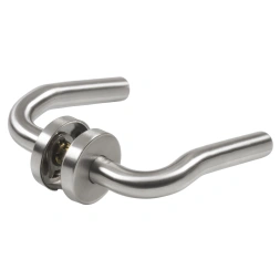 Poignée de porte double en inox - AMIG