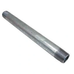 Tuyau galvanisé 80 x 90mm long 6m00
