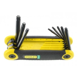 Clé mâle pliant torx - 8 pièces - STANLEY