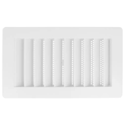 Grille d'aération 240x140mm abs blanc - AMIG